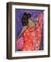 Big Diva Blues Singer-Wyanne-Framed Giclee Print