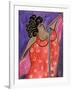 Big Diva Blues Singer-Wyanne-Framed Giclee Print