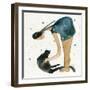 Big Diva Cat Scratch-Wyanne-Framed Giclee Print