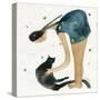 Big Diva Cat Scratch-Wyanne-Stretched Canvas