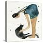 Big Diva Cat Scratch-Wyanne-Stretched Canvas
