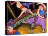Big Diva Circus-Wyanne-Stretched Canvas