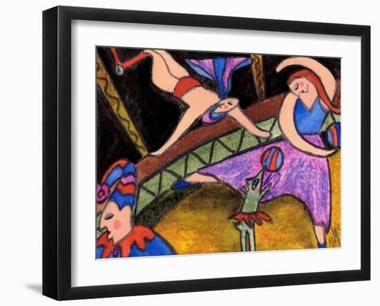Big Diva Circus-Wyanne-Framed Giclee Print