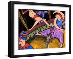 Big Diva Circus-Wyanne-Framed Giclee Print