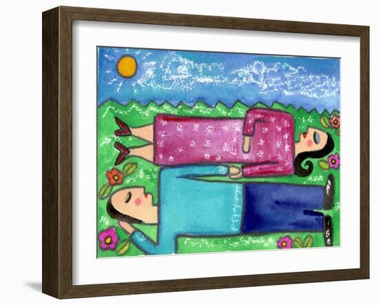 Big Diva Cloud Dreaming-Wyanne-Framed Giclee Print