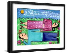 Big Diva Cloud Dreaming-Wyanne-Framed Giclee Print