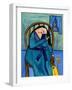 Big Diva Combing Her Hair at Midnight-Wyanne-Framed Giclee Print