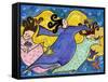 Big Diva Dancing Angels-Wyanne-Framed Stretched Canvas