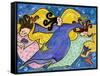 Big Diva Dancing Angels-Wyanne-Framed Stretched Canvas