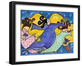 Big Diva Dancing Angels-Wyanne-Framed Giclee Print