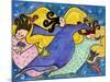 Big Diva Dancing Angels-Wyanne-Mounted Giclee Print