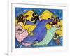 Big Diva Dancing Angels-Wyanne-Framed Giclee Print