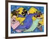 Big Diva Dancing Angels-Wyanne-Framed Giclee Print