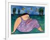 Big Diva Early Evening-Wyanne-Framed Giclee Print