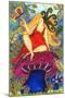 Big Diva Fairy on Mushroom-Wyanne-Mounted Giclee Print