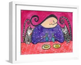 Big Diva Fish for Two-Wyanne-Framed Giclee Print
