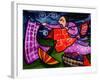 Big Diva Getting Laundry before the Storm-Wyanne-Framed Giclee Print