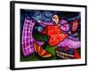 Big Diva Getting Laundry before the Storm-Wyanne-Framed Giclee Print