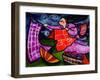 Big Diva Getting Laundry before the Storm-Wyanne-Framed Giclee Print