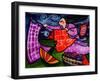 Big Diva Getting Laundry before the Storm-Wyanne-Framed Giclee Print