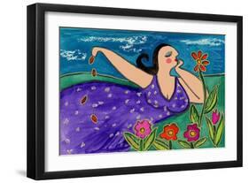 Big Diva He Loves Me He Loves Me Not-Wyanne-Framed Premium Giclee Print