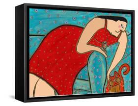 Big Diva How Was Your Day-Wyanne-Framed Stretched Canvas