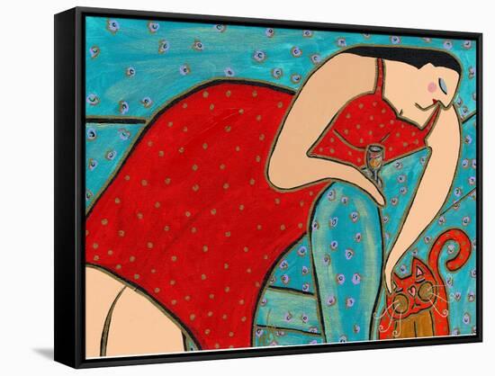 Big Diva How Was Your Day-Wyanne-Framed Stretched Canvas