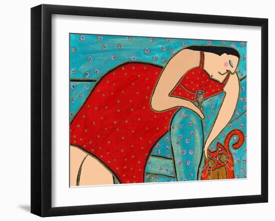 Big Diva How Was Your Day-Wyanne-Framed Giclee Print