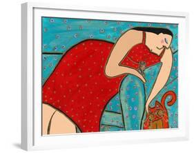 Big Diva How Was Your Day-Wyanne-Framed Giclee Print