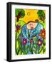 Big Diva in the Garden-Wyanne-Framed Giclee Print