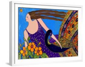 Big Diva Island Beauty-Wyanne-Framed Giclee Print