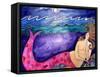 Big Diva Keeper of the Shells Mermaid-Wyanne-Framed Stretched Canvas