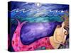 Big Diva Keeper of the Shells Mermaid-Wyanne-Stretched Canvas