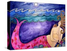 Big Diva Keeper of the Shells Mermaid-Wyanne-Stretched Canvas