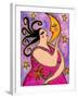 Big Diva Kissing the Moon-Wyanne-Framed Giclee Print