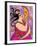 Big Diva Kissing the Moon-Wyanne-Framed Giclee Print