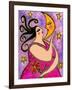 Big Diva Kissing the Moon-Wyanne-Framed Giclee Print