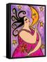 Big Diva Kissing the Moon-Wyanne-Framed Stretched Canvas