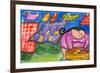 Big Diva Laundry Day-Wyanne-Framed Giclee Print