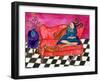 Big Diva Lazy Sunday-Wyanne-Framed Giclee Print