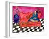 Big Diva Lazy Sunday-Wyanne-Framed Giclee Print