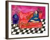 Big Diva Lazy Sunday-Wyanne-Framed Giclee Print