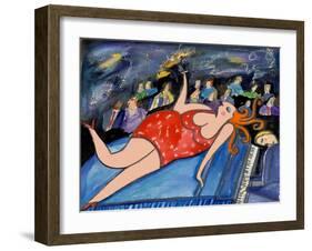 Big Diva Lounge Singer-Wyanne-Framed Giclee Print