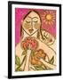 Big Diva Love's Secret Flowers-Wyanne-Framed Giclee Print