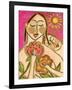 Big Diva Love's Secret Flowers-Wyanne-Framed Giclee Print