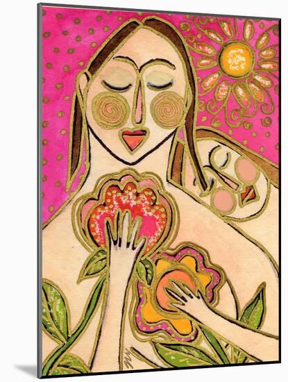 Big Diva Love's Secret Flowers-Wyanne-Mounted Giclee Print