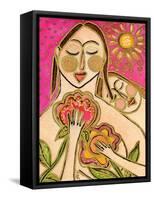 Big Diva Love's Secret Flowers-Wyanne-Framed Stretched Canvas
