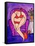 Big Diva Mani Pedi-Wyanne-Framed Stretched Canvas