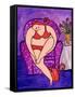 Big Diva Mani Pedi-Wyanne-Framed Stretched Canvas