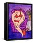 Big Diva Mani Pedi-Wyanne-Framed Stretched Canvas